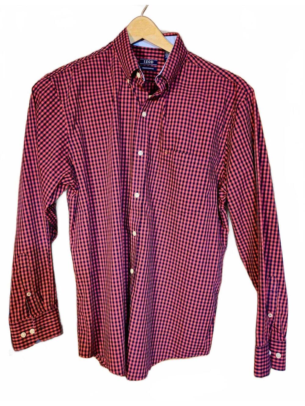 IZOD Premium Essential Button Down Shirt Size Large